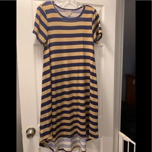 Lularoe Irma stripped top, XS, used
